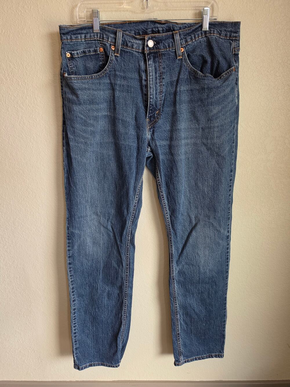 MENS LEVIS 559 RELAXED STRAIGHT LEG JEANS SIZE 36 X 34 EXCELLENT